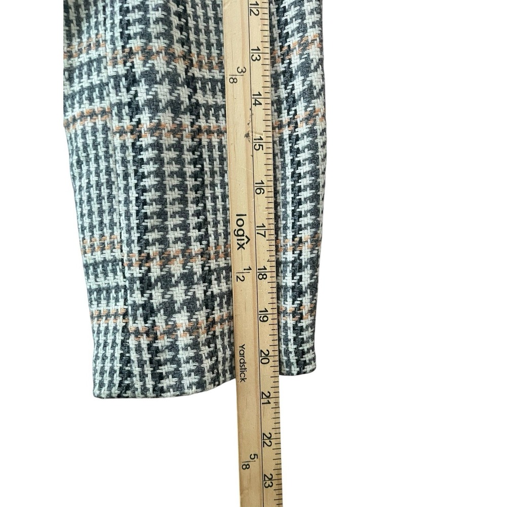 Vintage Norton McNaughton Blazer Sz 6 Wool Plaid Double Breasted Jacket - Picture 5 of 9